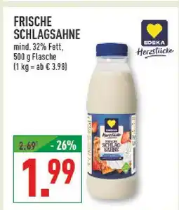 Marktkauf Edeka frische schlagsahne Angebot
