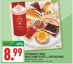 Marktkauf Coppenrath & wiese bunte sahne-platte Angebot