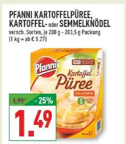Marktkauf Pfanni kartoffelpüree Angebot
