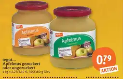 tegut Tegut... apfelmus Angebot