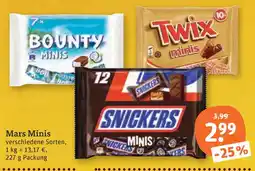 tegut Mars minis Angebot