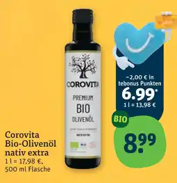 tegut Corovita bio-olivenöl nativ extra Angebot