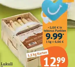 tegut Spargel weiß Angebot
