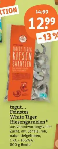 tegut Tegut... feinstes white tiger riesengarnelen Angebot