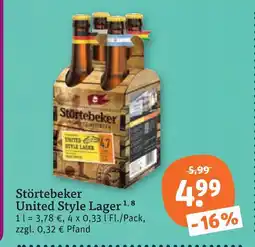 tegut Störtebeker united style lager Angebot