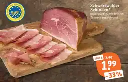 tegut Schwarzwälder schinken Angebot