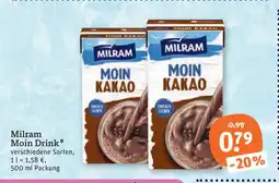 tegut Milram moin drink Angebot