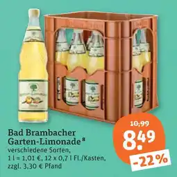 tegut Bad brambacher garten-limonade Angebot