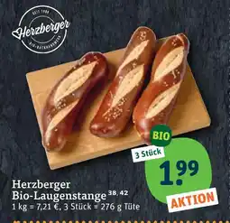 tegut Herzberger bio-laugenstange Angebot