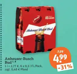 tegut Anheuser-busch bud Angebot