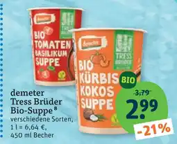 tegut Demeter bio kürbis kokos suppe Angebot