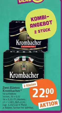 tegut Krombacher alkoholfrei Angebot