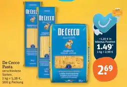 tegut De cecco pasta Angebot