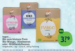 tegut Tegut... bio bio-mango, -himbeeren oder -wildheidelbeeren Angebot