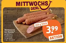 tegut Mettwurst im hukki Angebot