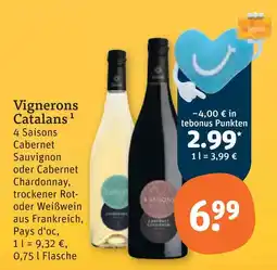 tegut Vignerons catalans wein Angebot