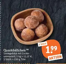 tegut Quarkbällchen Angebot