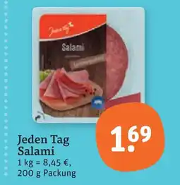 tegut Jeden tag salami Angebot