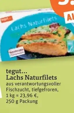 tegut Tegut... lachs naturfilets Angebot