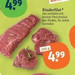 tegut Rinderfilet Angebot