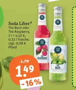 tegut Soda libre the basil Angebot