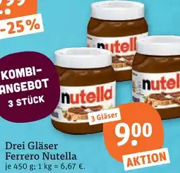 tegut Ferrero nutella Angebot