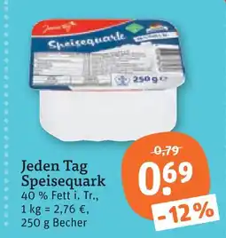 tegut Jeden tag speisequark Angebot