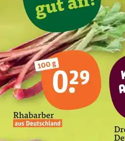 tegut Rhabarber Angebot