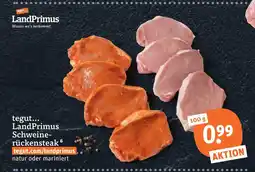 tegut Landprimus schweinerückensteak Angebot