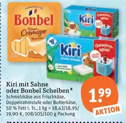 tegut Kiri kiri mit sahne oder bonbel scheiben Angebot