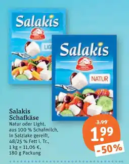 tegut Salakis schafkäse natur Angebot