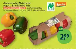 tegut Demeter bio-paprika mix Angebot