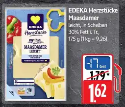E-Center Edeka herzstücke maasdammer leicht Angebot