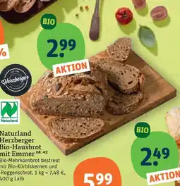 tegut Herzberger bio-hausbrot mit emmer Angebot