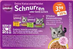 tegut Whiskas katzennahrung Angebot