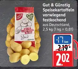 E-Center Gut & günstig speisekartoffeln Angebot