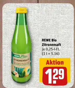 nahkauf Rewe bio zitronensaft Angebot