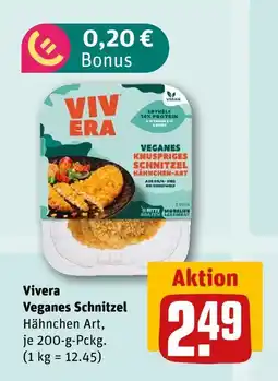 nahkauf Vivera veganes schnitzel Angebot