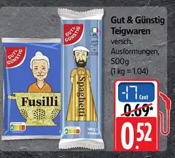 E-Center Gut & günstig fusilli Angebot