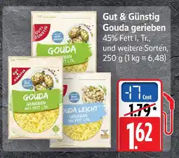 E-Center Gut & günstig gouda gerieben Angebot