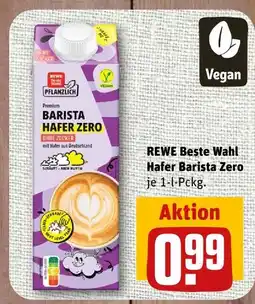nahkauf Rewe beste wahl hafer barista zero Angebot