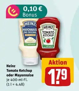 nahkauf Heinz tomato ketchup oder mayonnaise Angebot