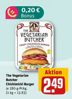 nahkauf The vegetarian butcher crispy chickimicki burger Angebot