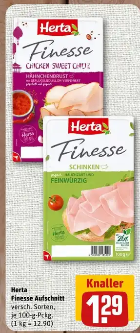 nahkauf Herta finesse aufschnitt Angebot