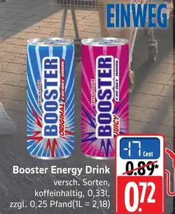 E-Center Booster energy drink original Angebot
