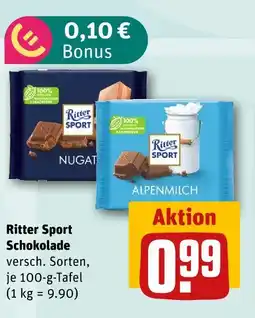 nahkauf Ritter sport schokolade Angebot