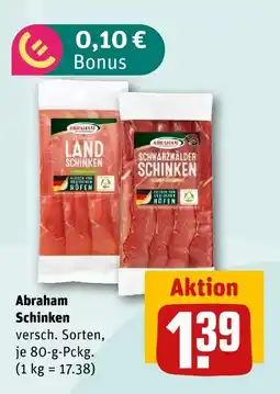 nahkauf Abraham schinken Angebot