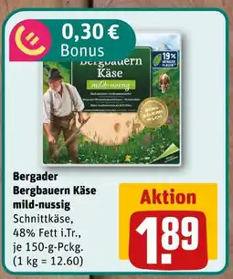 nahkauf Bergader bergbauern käse mild-nussig Angebot