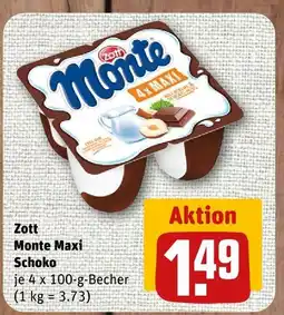 nahkauf Zott monte maxi schoko Angebot