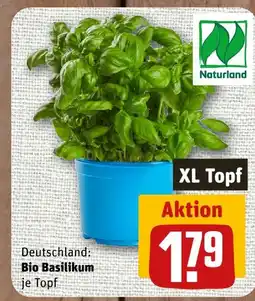 nahkauf Naturland bio basilikum Angebot